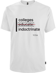 Colleges Indoctrinate, Men's Tee
