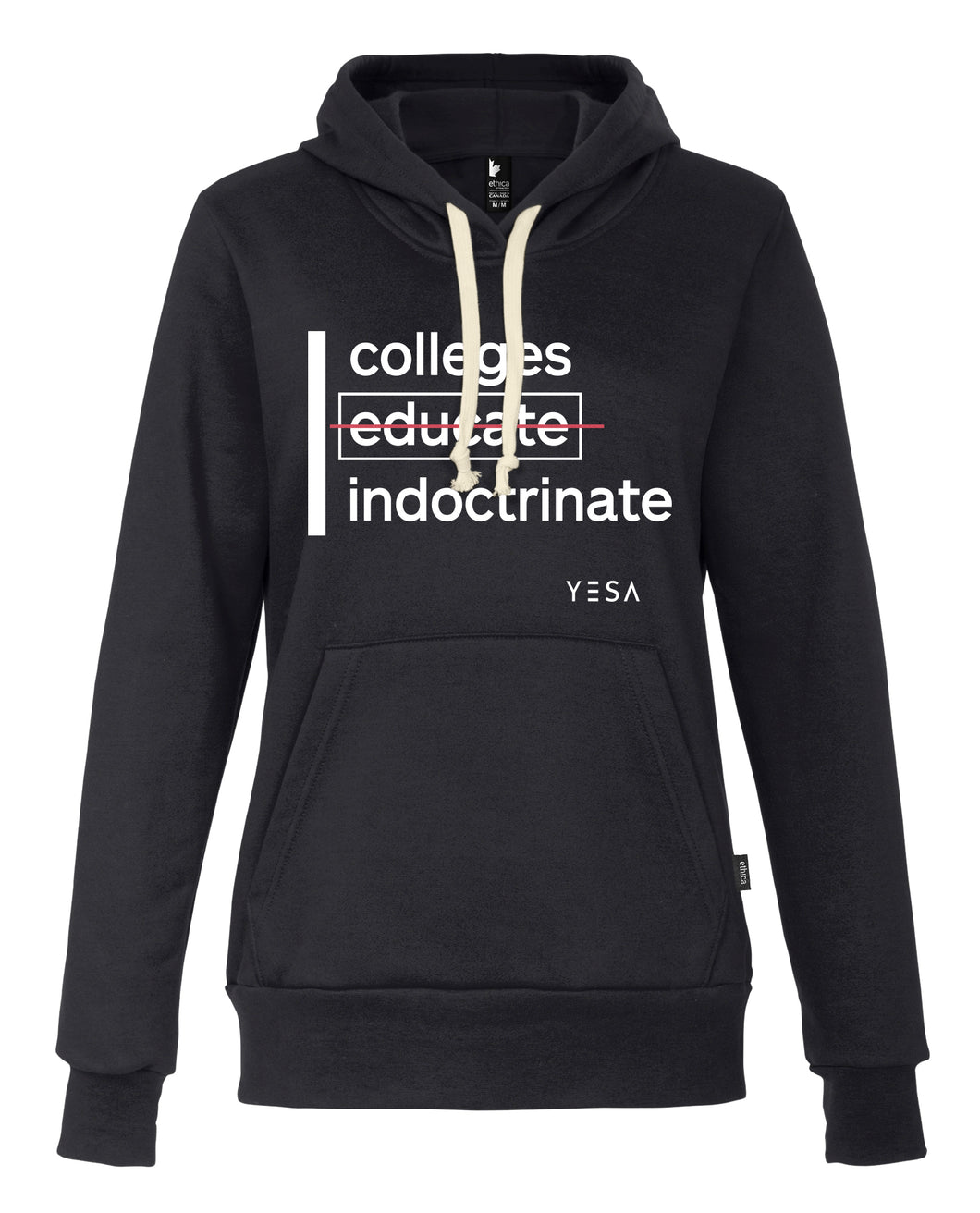 Colleges Indoctrinate, Women's Hoodie