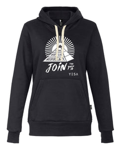 Join The 1%, Women's Hoodie